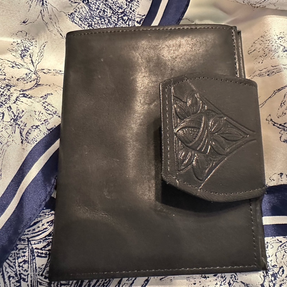 Rolf’s cowhide wallet